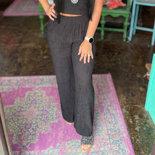 Black Pants Cropped